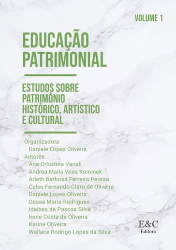 Educação Patrimonial - Daniele Lopes Oliveira E Outros