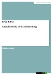 Eheschließung und Ehescheidung