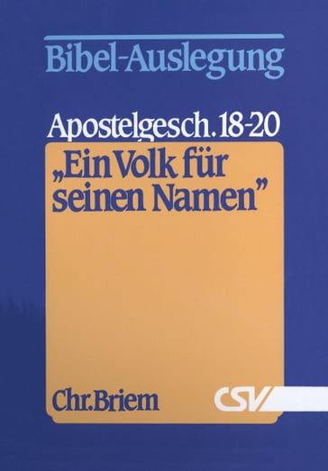Ein Volk für seinen Namen - Christian Briem