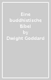 Eine buddhistische Bibel