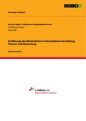 Einführung des Mindestlohns in Deutschland. Darstellung, Theorie und Bewertung