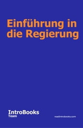 Einführung in die Regierung