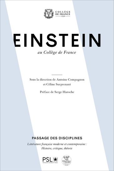Einstein au Collège de France - Collectif
