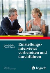 Einstellungsinterviews vorbereiten und durchfuhren