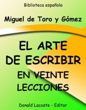 El Arte de escribir en veinte lecciones