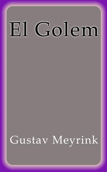 El Golem - Gustav Meyrink