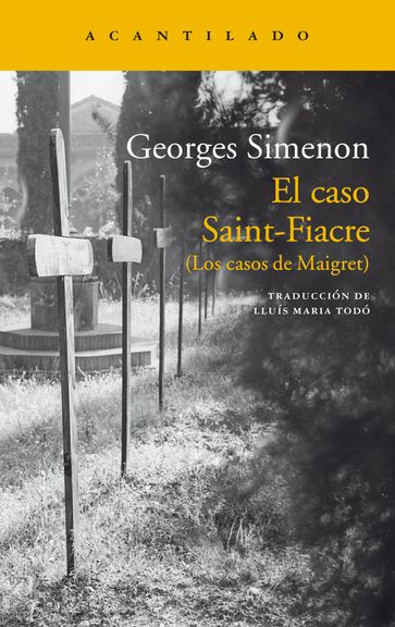 El caso Saint-Fiacre - Georges Simenon