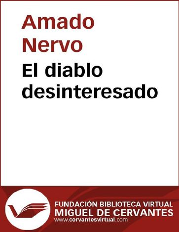 El diablo desinteresado - Amado Nervo