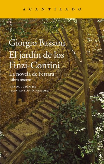 El jardín de los Finzi-Contini - Giorgio Bassani