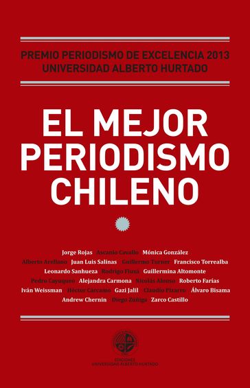 El mejor periodismo chileno 2013 - varios Autores