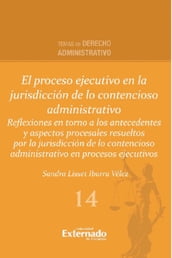 El proceso ejecutivo en la jurisdicción de lo contencioso administrativo
