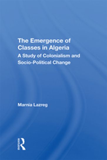 Emergence Classes Alg/h - Marnia Lazreg