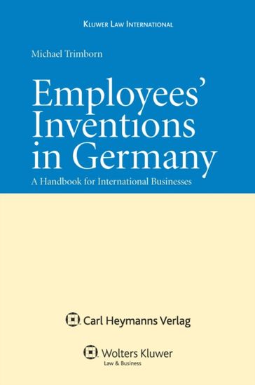 Employees' Inventions in Germany - Michael Trimborn