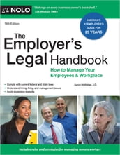 Employer s Legal Handbook, The