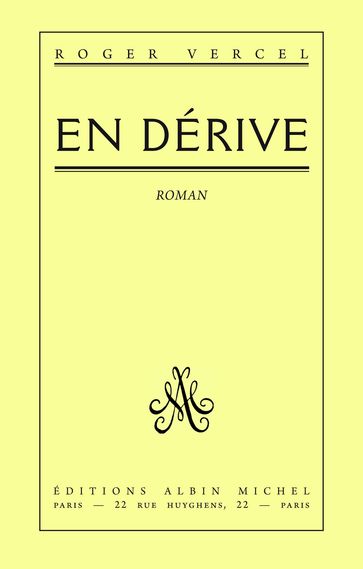 En dérive - Roger Vercel