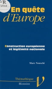 En quête d Europe