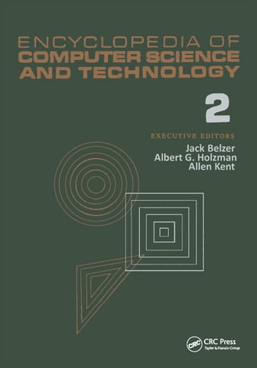 Encyclopedia of Computer Science and Technology - Jack Belzer