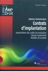 Energies renouvelables : Contrats d implantation