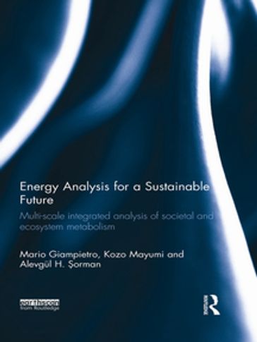 Energy Analysis for a Sustainable Future - Mario Giampietro - Kozo Mayumi - Alevgul orman