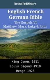 English French German Bible - The Gospels VI - Matthew, Mark, Luke & John