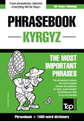 English-Kyrgyz phrasebook and 1500-word dictionary