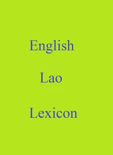 English Lao Lexicon - Robert Goh