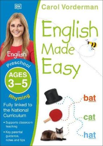 English Made Easy: Rhyming, Ages 3-5 (Preschool) - Carol Vorderman