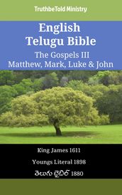 English Telugu Bible - The Gospels III - Matthew, Mark, Luke & John