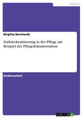 Entbürokratisierung in der Pflege am Beispiel der Pflegedokumentation