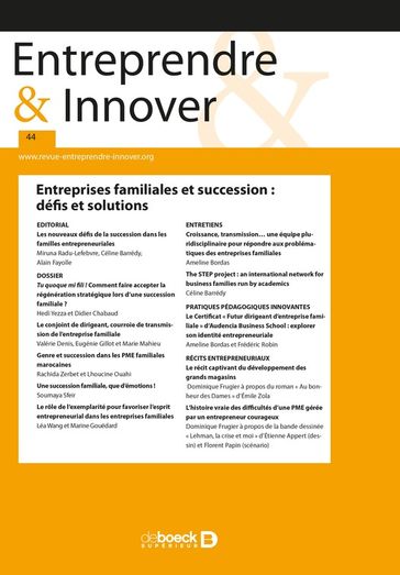 Entreprendre & Innover n°44 - Collectif