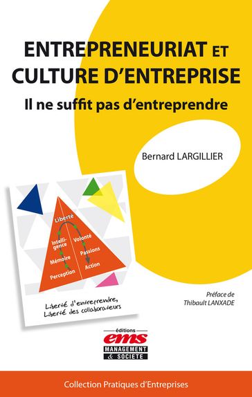 Entrepreneuriat et culture d'entreprise - Bernard Largillier