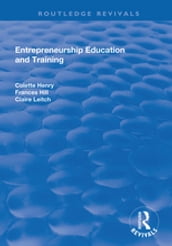 Entrepreneurship Education and Training