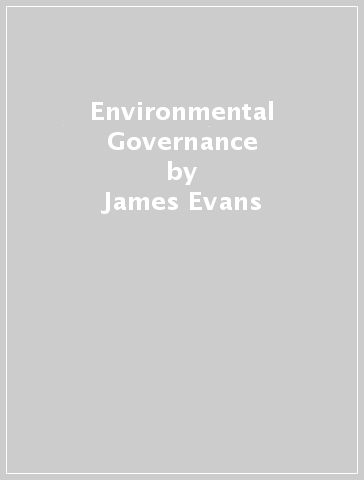 Environmental Governance - James Evans - Craig Thomas