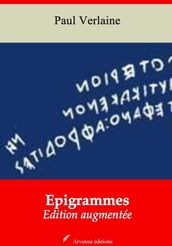 Epigrammes suivi d annexes