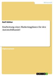 Erarbeitung eines Marketingplanes für den Automobilhandel