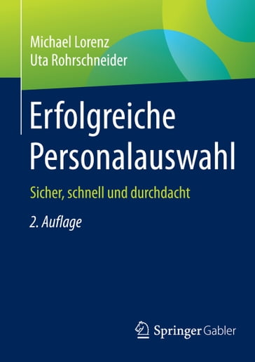 Erfolgreiche Personalauswahl - Michael Lorenz - Uta Rohrschneider