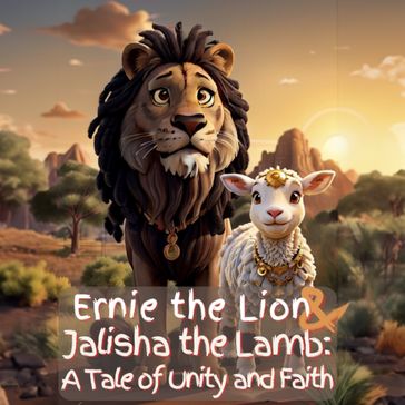 Ernie the Lion and Jalisha the Lamb: A Tale of Unity and Faith - AI Mad Scientist