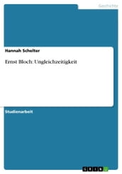 Ernst Bloch: Ungleichzeitigkeit