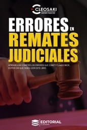 Errores en remates judiciales