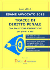 Esame avvocato 2018. Tracce di diritto penale. Con soluzioni schematiche per pareri e atti