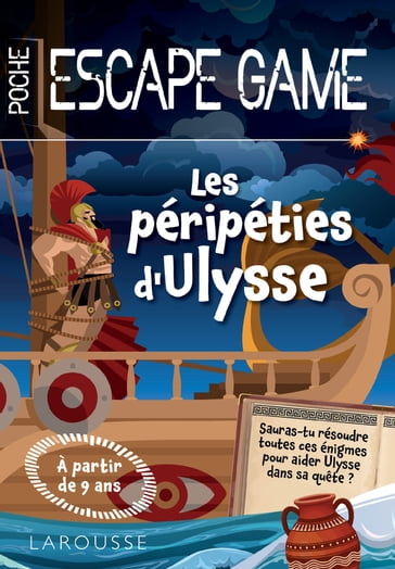 Escape de game de poche Junior - Ulysse rejoindra-t-il son île? - Valérie Cluzel