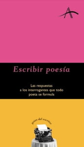 Escribir poesía