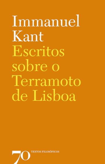 Escritos sobre o Terramoto de Lisboa - Immanuel Kant