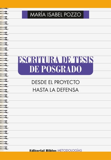 Escritura de tesis de posgrado - María Isabel Pozzo