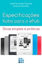 Especificações Kobo para o ePub
