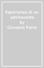 Esperienza di un adolescente