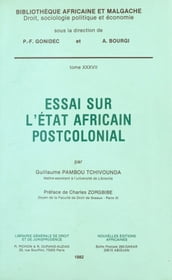Essai sur l État africain postcolonial