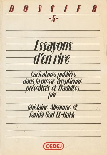 Essayons d'en rire! - Farida Gad El-Hakk - Ghislaine Alleaume