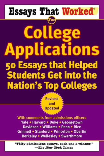 Essays that Worked for College Applications - Boykin Curry - Brian Kasbar