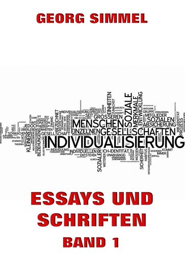 Essays und Schriften, Band 1 - Georg Simmel
